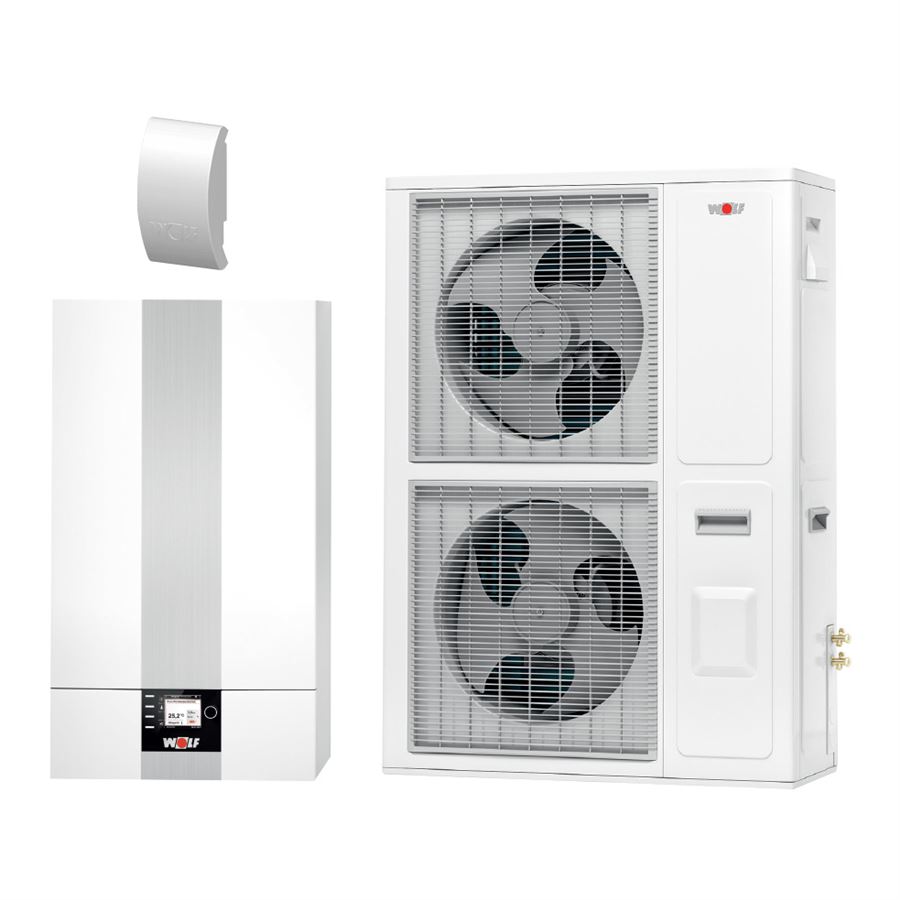 Wolf zostava s tepelným čerpadlom BWL-1S 10 kW/400V