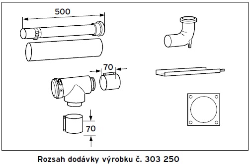 Šachtový kondenzačný dymovod ? 80/125