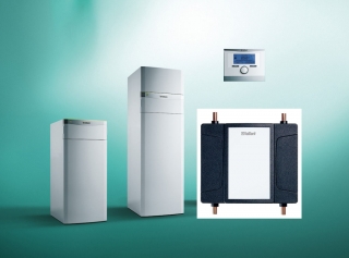 Zostava Vaillant flexoTHERM exclusive VWF 87/4 zem - voda s pasívnym chladením