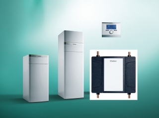 Zostava Vaillant flexoCOMPACT exclusive VWF 118/4 zem - voda s pasív. chladením